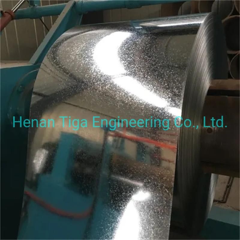Dx51d China Factory Prime Quality Zinc275g Regular Spangle Hot Dipped Galvanised Steel Coil