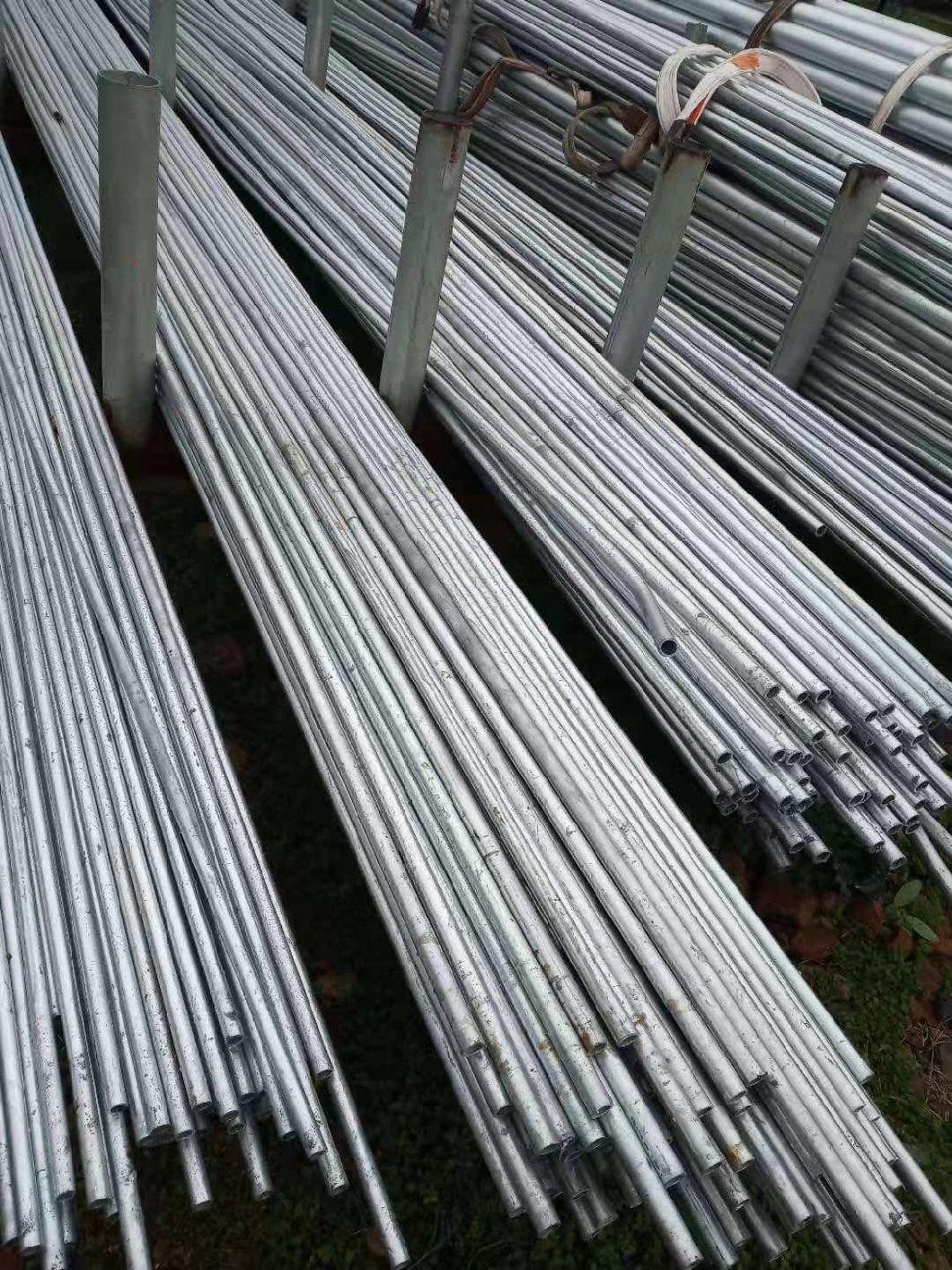 DN100 Hot Dipped Galvanized Steel Tube Manufacturer Zinc Coating Steel ERW Carbon Steel Pipe