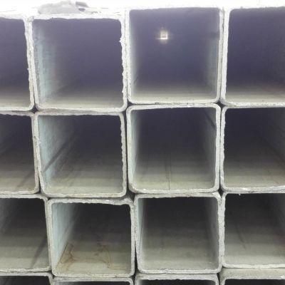 Ms Square Rectangular Metal Pipe Q235B ERW Mild Steel Tube