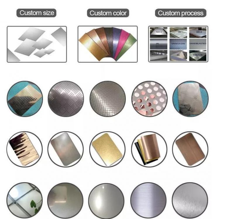 Hot Sale High Quality 304321316L310S904L Stainless Steel Sheet