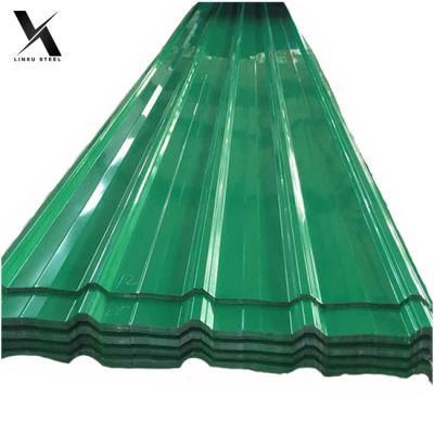 Pre-Painted Z60 PPGI Color Galvanized Steel Corrugated Roofing Sheet