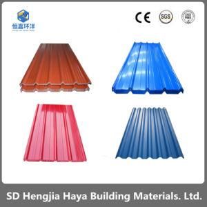 PPGI Ral Color Coated Prepainted Galvanized Corrugated Steel Roofing Sheet for Construction Building