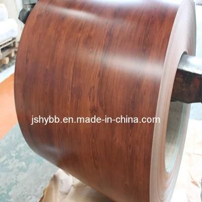 Wooden Pattern PPGI Coil/Flower Grained PPGI/Prepainted Steel Coil