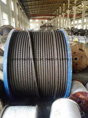 6*19 FC Bright Steel Wire Rope with Factory Price