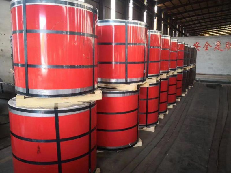 PPGI-Color Coated Steel Coil with 3D Wooden Pattern