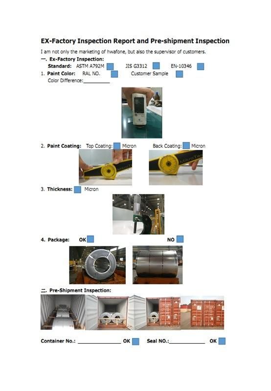 Prepainted Galvanized Steel Coil PPGI