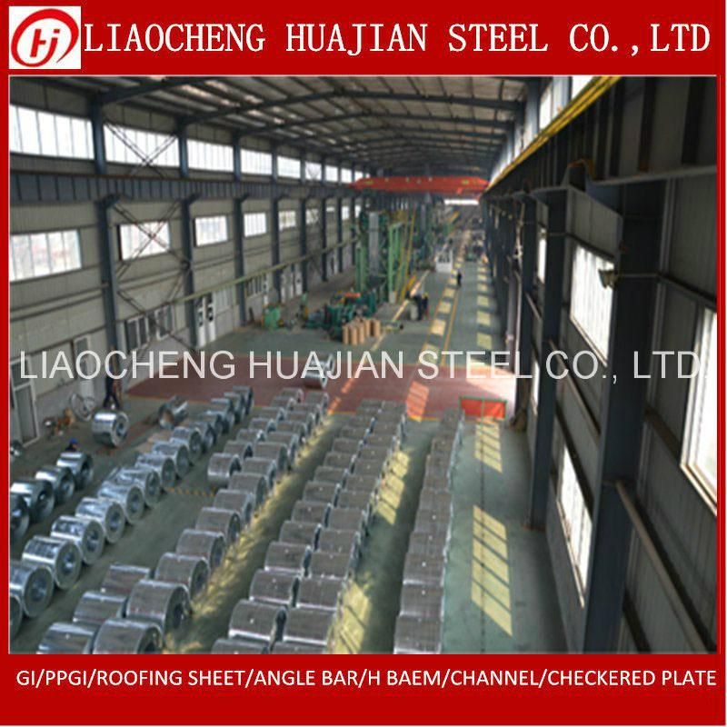 JIS3302 Hot Dipped Galvanized Galvanized Iron Steel Sheet in Coil