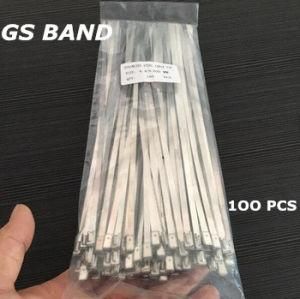 Self Locking Stainless Steel Metal Cable Zip Ties