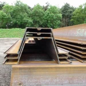 400*100 Sy295 Sy390 Q345b Sp-IV Sp-III Water-Resisting U Type Hot Rolled Steel Sheet Pile