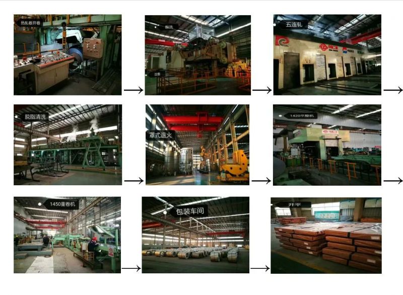 SPCC Grade Bright Surface Cold Rolled Steel Coil 3