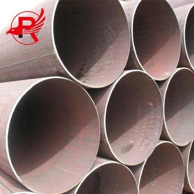 Excellent Quality 20# 45# Steel Welded Pipe Structure Galvanized Carbon ERW Pipe for Construction