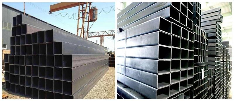 Rectangular Metal Q345 Ss400 Hollow Section Square Tube Steel Pipe