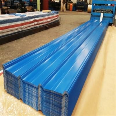 Corrugated Roofing Roof Prepainted Color Zinc Coated PPGI PPGL Galvalume Galvanized Steel Sheet