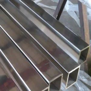316 Stainless Steel Square Seamless Pipe for Decoration