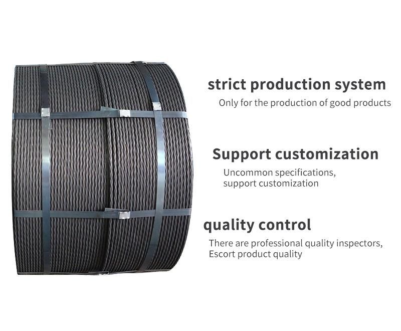 High Tensile Prestressed Concrete Steel Strand