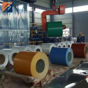 Prepainted Color Coated PPGI Coated Steel Coil in Red Color