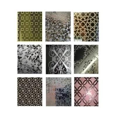 China Supplier Etched Stainless Steel Sheet Price