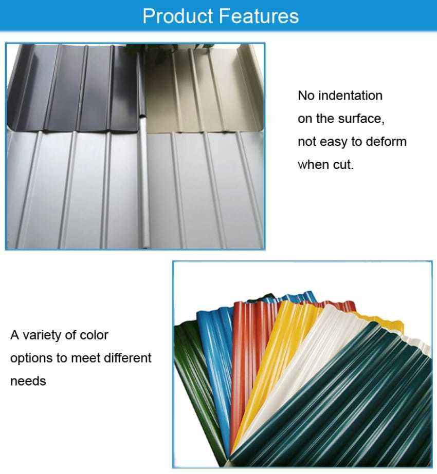 Hot Sell Cheap Galvanized Sheet Color Iron Galvalume Price Pre Painted Corrugated Steel Roofing Sheets