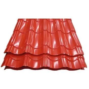 Color Coated Steel Roof Plate Coil Supplier 24 Gauge Zinc Galvanized Metal Cement Corrugated Roofing Sheets