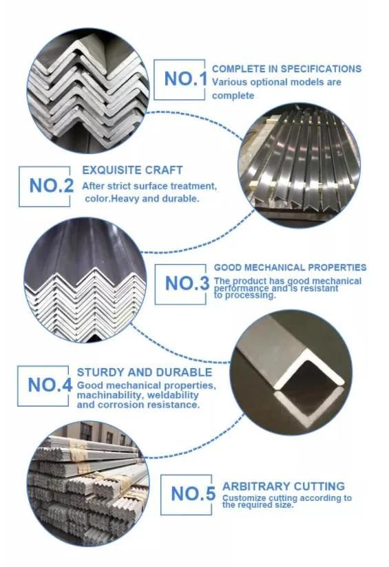 Galvanized Steel Angle Iron Q235 Hot Rolled Steel Angle