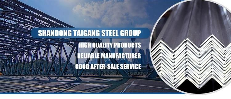 Prime Quality Angel Iron Hot Rolled Ms Angel Steel Profile Equal or Unequal Steel Angle