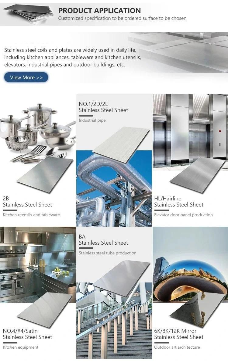 Shandong Factory Inox Mirror Sheet Saf 2507 Stainless Steel Sheet Plate with High Quality