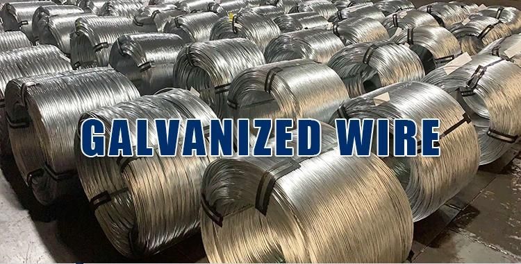 Hot Dipped Galvanized Steel Wire 20/21/22 Gauge Galvanized Gi Iron Zinc Wire for Binding