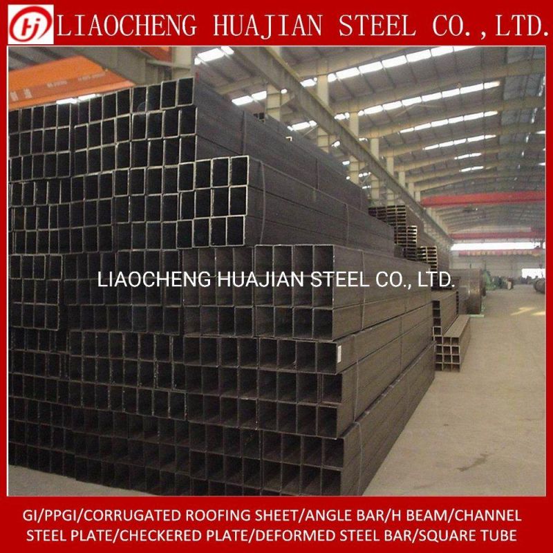 Hot Dipped Galvanized ERW Steel Coated Hollow Section Square Pipe