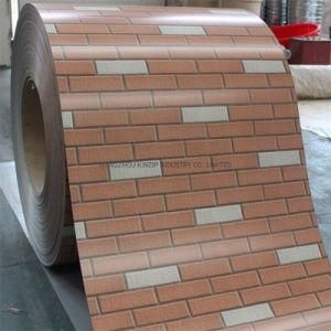 Brick Pattern Decorative Material Colored Steel Coil