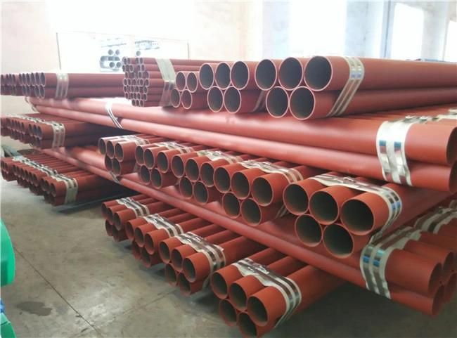 Sch10 Sch40 Red Paint UL FM Fire Sprinkler Steel Pipe