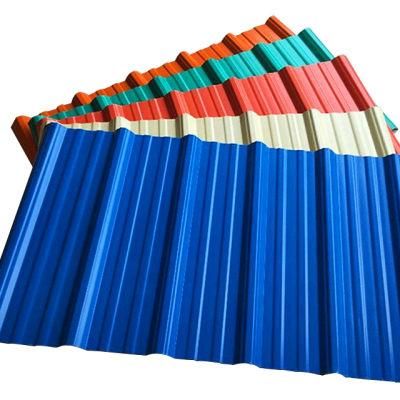 Africa Market Popular Size 34 Gauge 900mm Galvanized Corrugated Steel Roofing Sheet