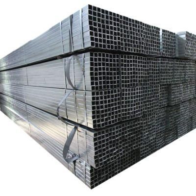 High Quality Black Square and Shower Rectangular Steel Pipe and Tube Price Per Ton