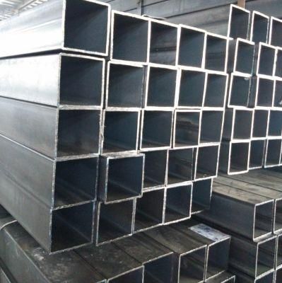 Q345 Q355 Galvanized Square Tube High Strength Steel ERW Rectangular Pipe and Tube