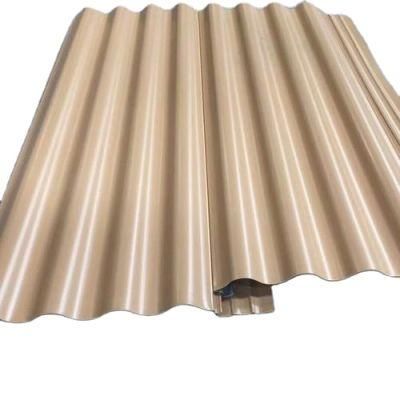 Cheap Price ASTM Z100 G3312 Gauge 28 Prepainted Galvanized Color Coated Corrugated Steel Roofing Sheet