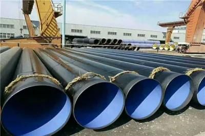 3PE Coated Anti Corrosion Spiral SSAW Steel Pipe