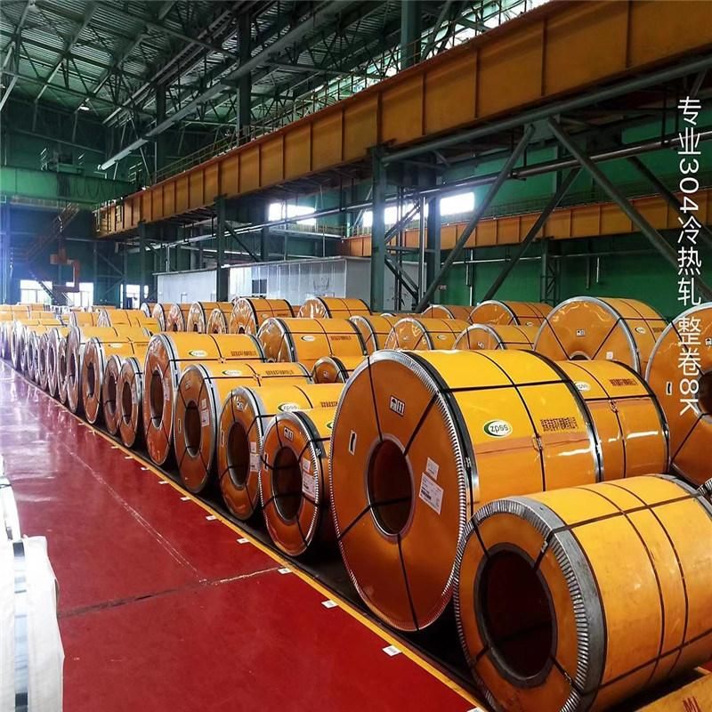 Hot / Cold Rolled AISI SUS 201 304 316L 310S 409L 420 420j1 420j2 430 431 434 436L 439 Stainless Steel Coil with High Quality Factory Price