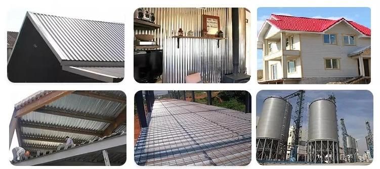 SPCC Manufacturer Galvanized Colored Corrugated Sheet Roof