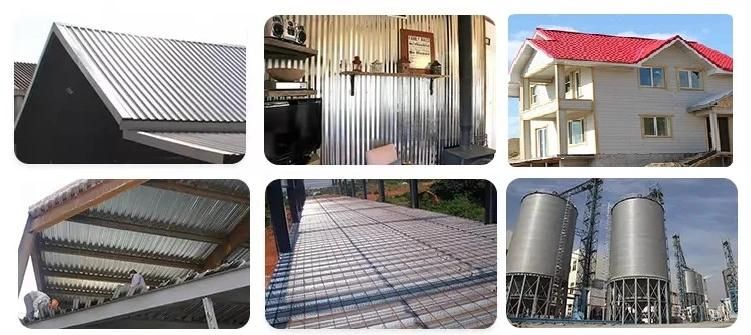 SPCC Manufacturer Galvanized Colored Corrugated Sheet Roof