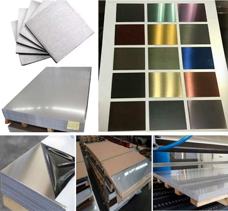 AISI ASTM 201 304 316 304L 316L 321 409 410 420 430 440 201j1 420j1 420j2 420hc 2b 8K Polished Surface Galvanized/Mild/Carbon Steel/Stainless Steel Plate/Sheet