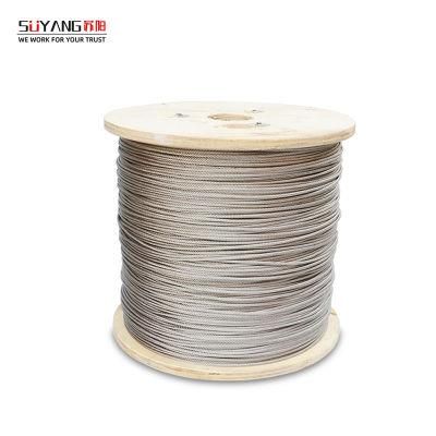 304 7*7 6mm Metal Stainless Steel Wire Rope/Wire Rod/Alambre/Iron Stran
