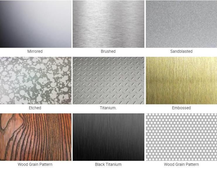 Building Material AISI ASTM Ss SUS 201 304 321 316L 430 Stainless Steel Plate