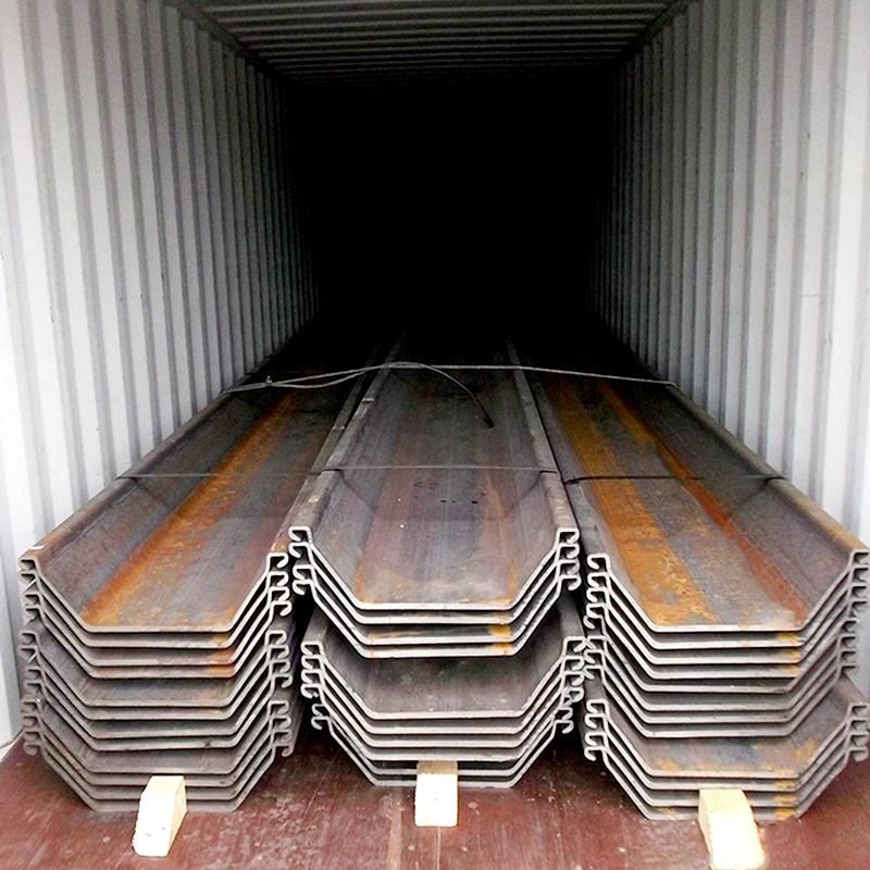 Hot Selling Philippines Steel Sheet Pile Type 2 Sy295/Sy390 Sheet Pile U Type Philippines Steel Sheet Pile