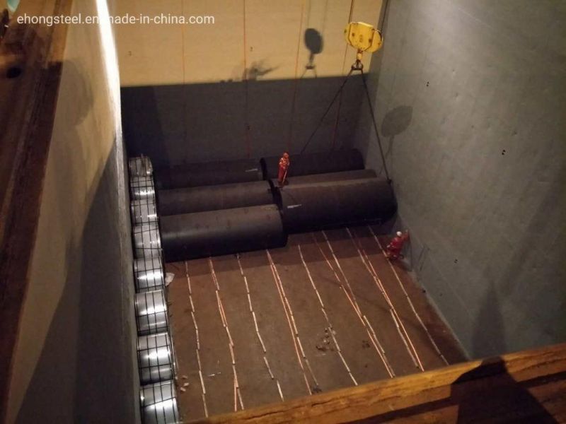 Anti Corrosion Underground Sewerage Spiral Welded Steel Pipe
