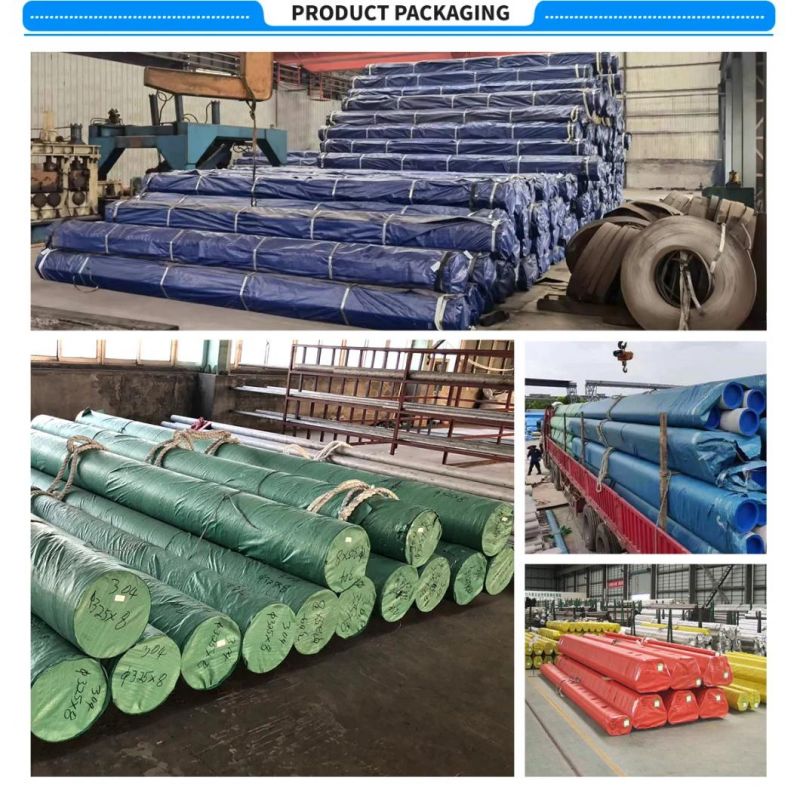 201 304 321 316 Stainless Steel Seamless Welded Pipe Tube