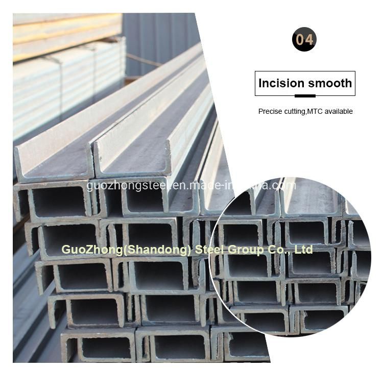 High Quality AISI 4130A 283 A312 Carbon Steel C/U Channel for Sale