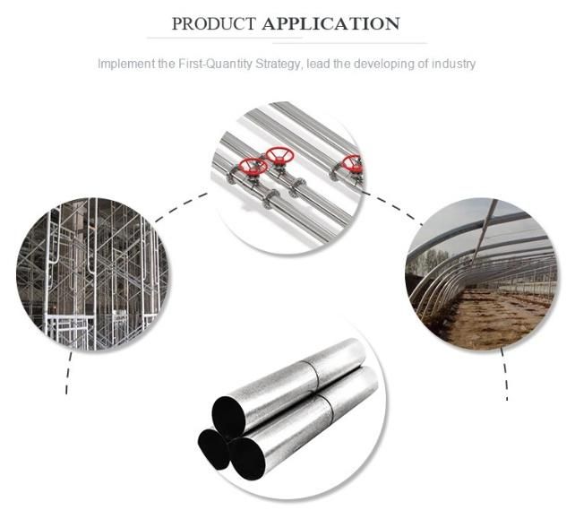 Construction Building Materials Hot DIP Galvanized Steel Pipe for Scaffolding
