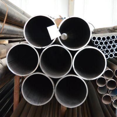 Directly Selling Carbon Black Welded Steel Round Pipe