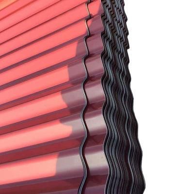 Factory Manufacture Color Coated Roofing Sheet Various Galvanized Corrugated Steel Roofing Sheet
