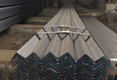 Hot Rolled Carbon Black Structure Steel Angle Bar A36 Ss400 Q235 Grade