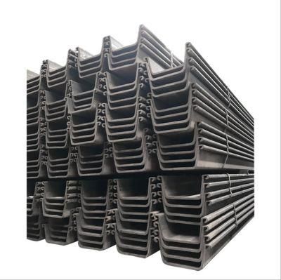Shandong Factory Supply Sheet Pile Steel Price of Type 2 Steel Sheet Pile